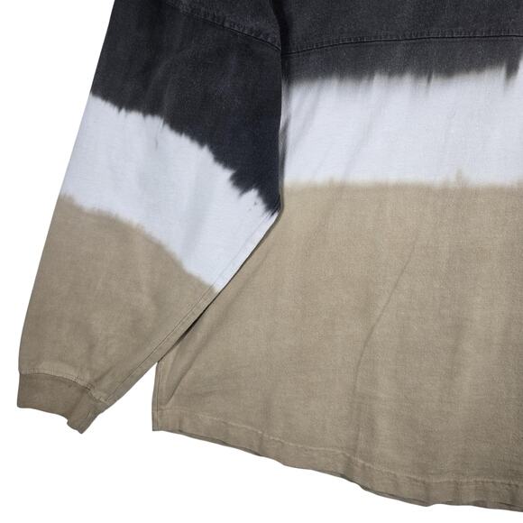 Spirit Jersey Southern Miss Golden Eagles L Tie Dye Long Sleeve Oversized Top - Picture 5 of 11